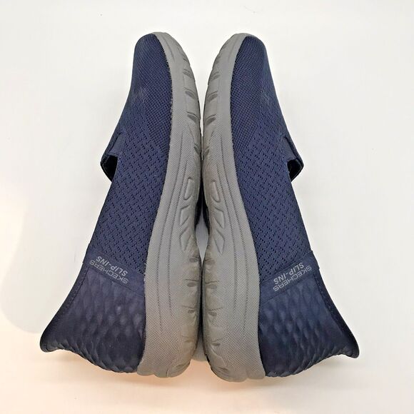 Skechers Reggae Fest 2.0 Slip-Ins Womens 9.5 Navy 158698 Hands Free Comfort Shoe - Picture 7 of 12